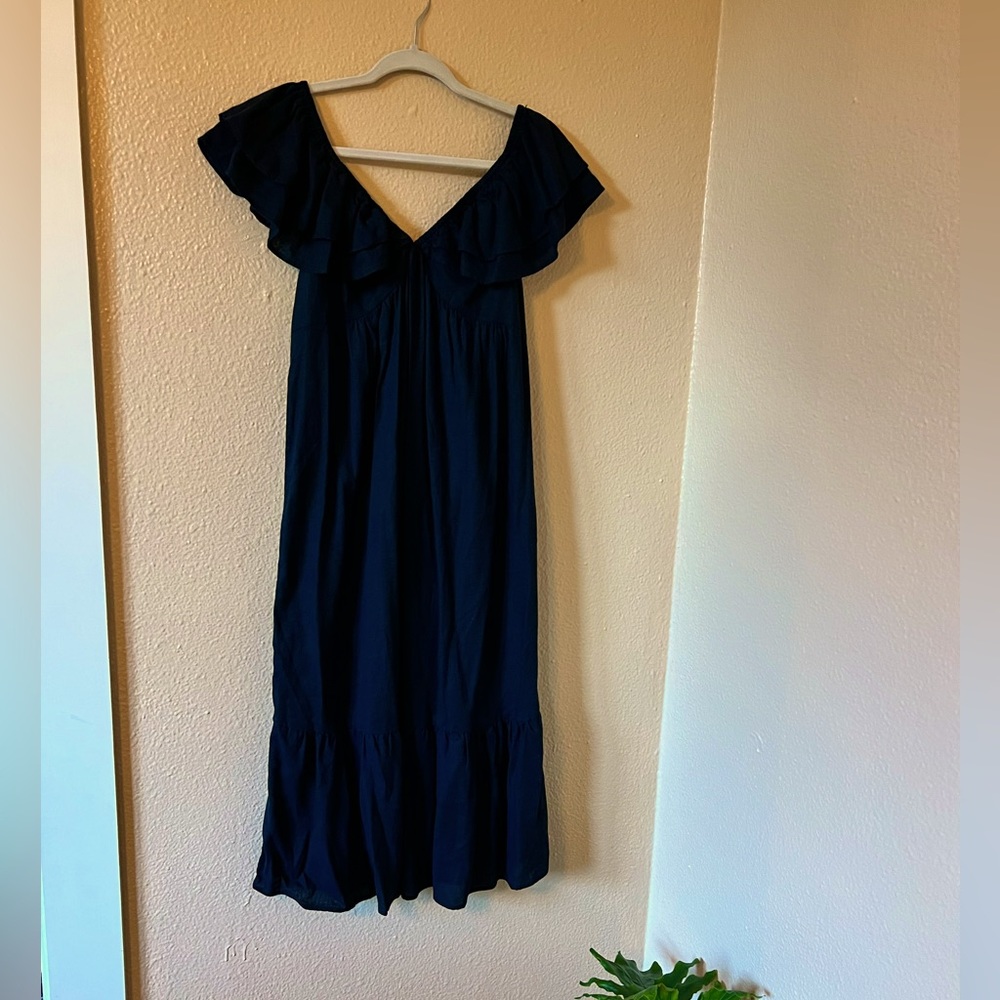 Urban Renewal Black Midi Dress